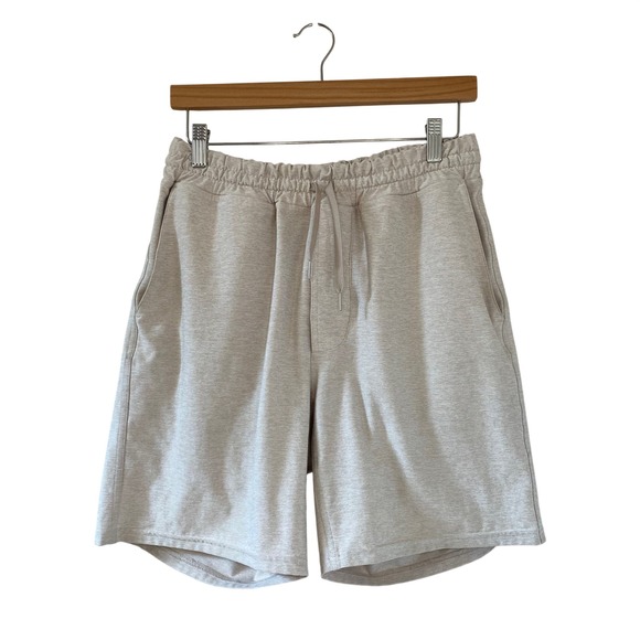 Outdoor Voices Other - Outdoor Voices Mens CloudKnit 7 inch Shorts Oatmeal Heather Beige Small Unlined